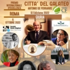 AL VIA IL PREMIO INTERNAZIONALE DI ECCELLENZA “CITTA’ DEL GALATEO” 