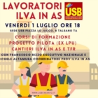 USB : EX ILVA VENERDI' IL PUNTO SU LAVORATORI