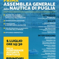 A BRINDISI LA 1^ ASSEMBLEA GENERALE DELLA NAUTICA DI PUGLIA
