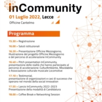 il 1� luglio il Demo Day del Progetto In-Community 