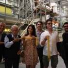 L'ATTORE RONN MOSS IN VISITA ALLA F. DIVELLA S.P.A