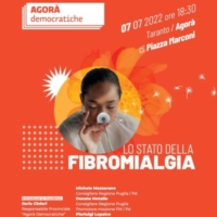 Pier Luigi Lopalco  a Taranto all'Agor� democratica sulla fibromialgia 