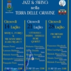 SWING E JAZZ NELLA TERRA DELLE GRAVINE