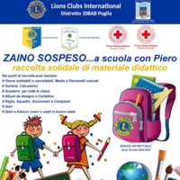 ZAINO SOSPESO�a scuola con Piero