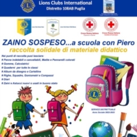 ZAINO SOSPESO�a scuola con Piero