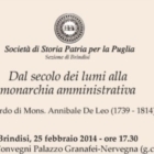 Conferenza su Annibale De Leo