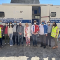 RACCOLTA DI SANGUE ORGANIZZATA DA AVIS BARI A CASAMASSIMA