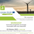 A BRINDISI WORKSHOP SUL TEMA “COMUNITA’ ENERGETICHE 