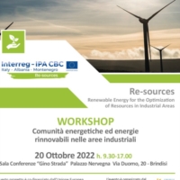 A BRINDISI WORKSHOP SUL TEMA �COMUNITA� ENERGETICHE 