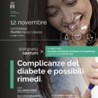 Diabete: consigli e screening gratuito a Cisternino