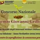  PREMIO NAZIONALE “GIOVANNI GRILLO” : VIII EDIZIONE
