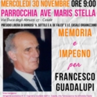MEMORIA E IMPEGNO PER FRANCESCO GUADALUPI, VITTIMA INNOCENTE DELLE MAFIE
