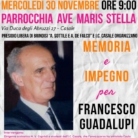 MEMORIA E IMPEGNO PER FRANCESCO GUADALUPI, VITTIMA INNOCENTE DELLE MAFIE