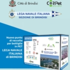 Inaugurato il primo ecocompattatore della città di Brindisi presso la Lega navale