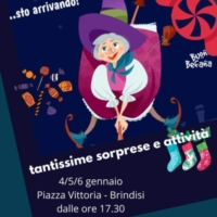 A BRINDISI LA BEFANA DEL DISTRETTO URBANO DEL COMMERCIO�