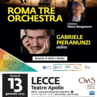 TEATRO APOLLO - LECCE :53^ Stagione Concertistica 2022-2023