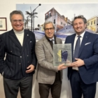 CONFINDUSTRIA BRINDISI CONSEGNA UNA TARGA A LUIGI GRASSI