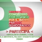 ASSEMBLEA APERTA DEL PARTITO DEMOCRATICO MERCOLEDI' 18 GENNAIO.