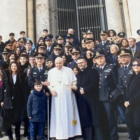 Il Gruppo Supporto Brindisi dell’Aeronautica Militare in udienza dal Papa