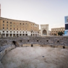 AL VIA I LAVORI DI RESTAURO DELL’ANFITEATRO ROMANO DI LECCE