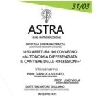 “L’autonomia differenziata: il cantiere delle idee”