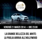 La Puglia arriva all'Hollywood