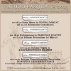 Celebrazioni Triduo Pasquale e Domenica di Pasqua 6-7-8 e 9 aprile 2023