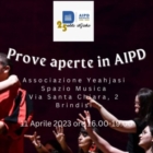 PROVE APERTE IN AIPD