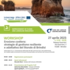 Workshop “Erosione costiera: strategie di gestione resiliente e adattativa del litorale di Brindisi”