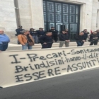 COBAS BRINDISI : CORTEO SANITASERVICE A BARI