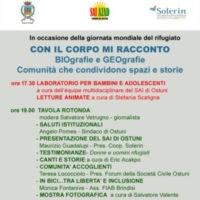�Con il corpo mi racconto�. A Ostuni si parla di accoglienza