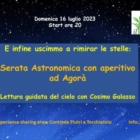 AGORA' : "E INFINE USCIMMO A RIMIRAR LE STELLE" 